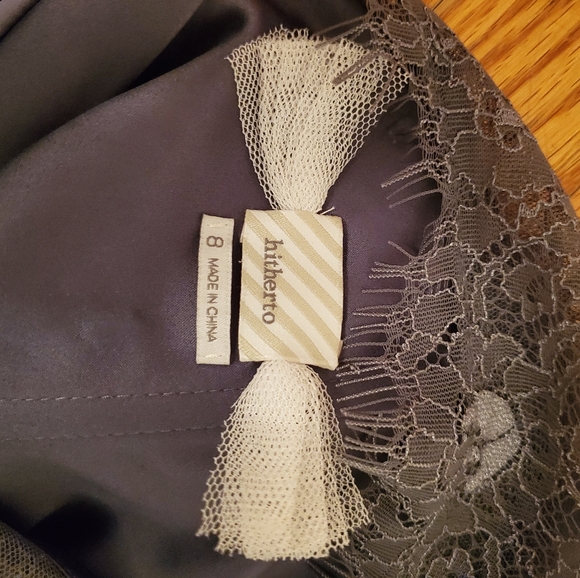 BHLDN Hitherto Fleur Dress - Pewter (Size 8, Grey) - Picture 8 of 11